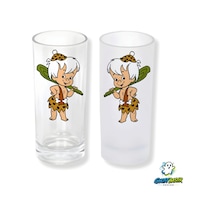Bambam Buzlu / Buzsuz Seçenekli Rakı Bardağı 1 Adet Şık Sunum Bardağı 0274