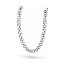 Balenbi Jewelry Kararmaz Çelik Kare Zincir Model Gümüş Renk Kadın Bileklik 1114