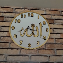Annelere Özel Salon-oda-iş Yeri Kaliteli Duvar Saati Çok Şık 23 Gold