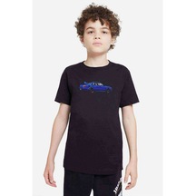 Subaru Baskılı Unisex Çocuk Siyah T-Shirt (528295410)