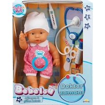 Mey İthalat 30111 Doktor Zamanı Sesli Bebek Seti 35 Cm Ürün Oyuncaktır