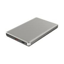 Logia Magslim 5S 5000 mAh Magsafe Kablosuz Powerbank Gümüş