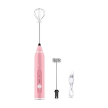 Yasammerkezi Şarj Edilebilir Mini Çırpıcı Ahşap