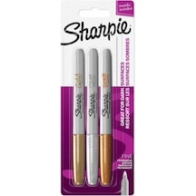 Sharpie Permanent Kalem Metalik Permanent Markör 3'Lü