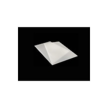 Buz Beyazı Pleksi Levha 2,8mm~3mm  Pleksiglass 10cmx10cm