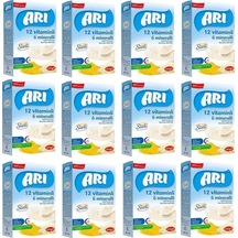 Arı Mama 12 Vitaminli 6 Mineralli Sütlü 200gr 12 Adet