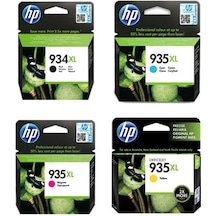 Hp 934Xl Hp 935Xl Kartuş 4'Lü Set