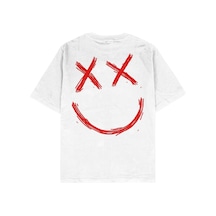 Tarzsokak Hellboy Beyaz Oversize Unisex T-shirt