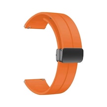 Adige Huawei Watch Gt Runner Kordon Kayış D-buckle Mıknatıslı Silikon 22/jku