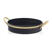 The Mia Galvin Tepsi Siyah 30 cm The Mia Galvin Tepsi Siyah 30 cm