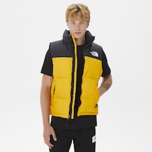 The North Face 1996 Retro Nuptse Erkek Sarı Yelek Düz Nf0a3jqqzu31 Sarı