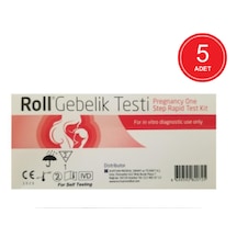 Roll Hızlı Gebelik Testi 1 Adet x 5 Paket