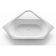 Duravit - 140x140 Cm Köşeli Panelsiz, Ayaksız Küvet Beyaz - Opal04576-