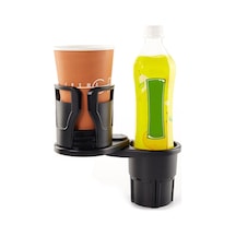 2in1 Fonksiyonel Araç İçi Bardak İçecek Tutucu Çift Kupa - AL3478 2in1 Fonksiyonel Araç İçi Bardak İçecek Tutucu Çift Kupa - AL3478