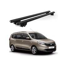 Kanca Dacia Lodgy 2012 Ve Sonrası Uyumlu Siyah Kilitli Ara Atkı 120cm Port Bagaj Tavan Barı