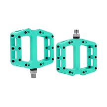 Brıvıga - Turkuaz Nylon Gövdeli, Cnc İşlemeli Cr-mo Akslı, 3 Kapalı Rulmanlı Pedal 101x113mm