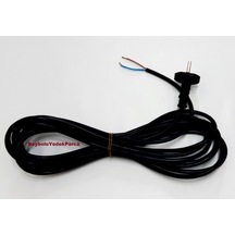 Elektrik Süpürgesi Yuvarlak Kablo 5 Metre Giriş Kablosu