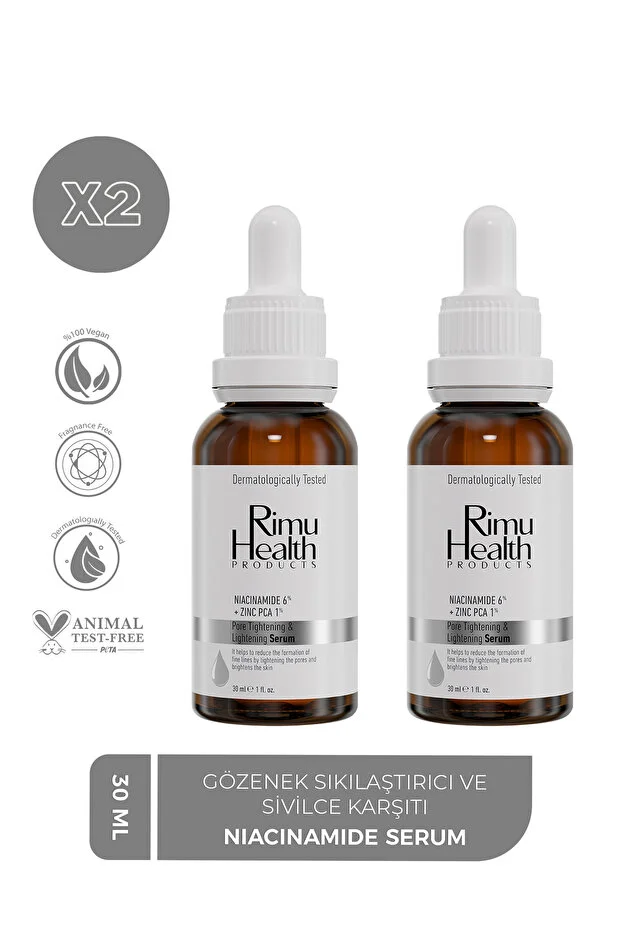 Rimu Health Products Gözenek Sıkılaştırıcı Siyah Nokta Ve Serum 2 Li Fırsat Paketi