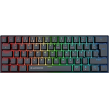 Gamebooster Syma Rgb Red 60m Switch Kablolu Siyah Mekanik Gaming Klavye