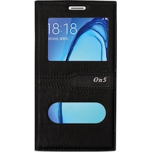 Samsung Uyumlu Galaxy On5 (G5520) Gizli Miknatisli Pencereli Magnum Kili 175614230