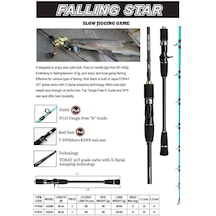 Omoto Falling Star 80-200Gr. Tetikli Slow Jig Kamışı