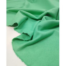 Açık Yeşil 2 İplik Penye Kumaş Yumuşak Sweatlik & Eşofmanlık En: 190cm-12129