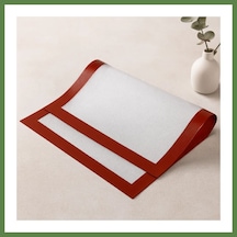 Bezos Silikon Fırın Pişirme Matı 30x40 Cm - Yapışmaz Hb006 Çok Renkli