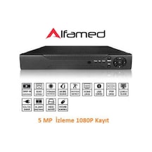 8 Kanal 5Mp H265 Ahd Dvr Güvenlik Kamerası Kayıt Cihazı