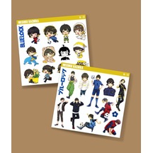 Meguru Bachira-bluelock-parlak Kağıt -2li Sticker Set-telefon Süsleme Blue Lock Sarı