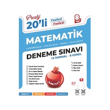 Nartest 8. Sınıf Prestij Ds Matematik 20 Deneme Sınavı