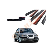 Hyundai Elantra 02-06 Uyumlu Bagaj Üstü Spoiler Mat Siyah