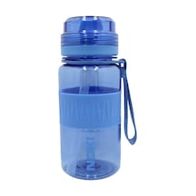 Noki Kıds Su Matarası Tritan Pipetli Kapak Silikon Kemerli Askılı 400 Ml Krş 12 Çok Renkli