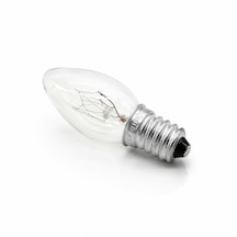 50 Adet Şeffaf Gece Lambası Ampul E14 - 10w C7 5286