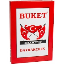 Buket Bez Bayrak 40X60 TÜRK-0602