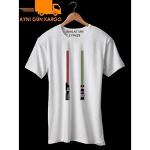 Star Wars Baskılı Tişört Ücretsiz Kargo