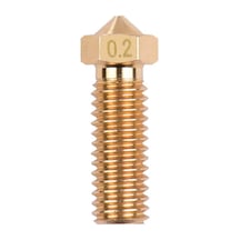 Koodmax 2 Adet 3d Yazıcı Extruder M6 Filament 1.75mm / 0.2mm Baskı Kafası Volkan Nozzle