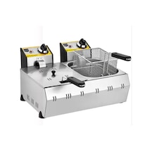 Remta 5+5 L 5500 W Çiftli Kapaklı Elektrikli Fritöz