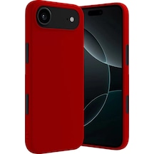 Newface Apple Uyumlu İphone 17 Air First Silikon - Kırmızı - Özel Seri 8683140884901