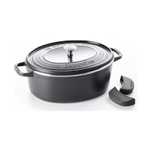 Greenpan Featherweights Seramik Yapıştırmaz Dutch Oven 25Cm Oval