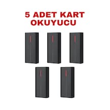Sr-207 Em-w Ip68 Rfıd Proximity Kart Okuyucu 125 Khz 10.000 Kullanıcı Kapasiteli Dış Ortam Geçiş Sistemi 5 Adet