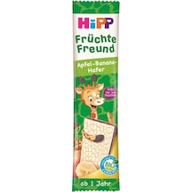 Hipp Organik Yulaﬂı Elmalı Muzlu Meyve Barı 23 G