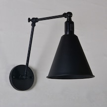 Dylight Retro Metal Dekoratif Mafsallı Akrobatik Siyah Duvar Aplik-dy009
