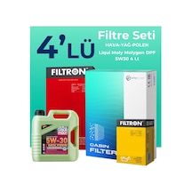 Seat İbiza 1.4 Benzin Filtre Bakım Seti Liqui Moly Motor Yağlı 2009-2015 4 Lü 8200BKMFLSHNGFL28558