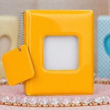 Tr 41 Fotoğraf Kapasiteli İnstax Mini Polakart Sarı Fotoğraf Albümü