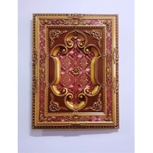 Kahve Eskitme Saray Tavan Göbek 90x120 Cm