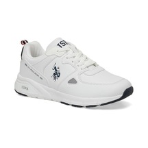 U.S. Polo Assn. U.s.polo Assn Vance 4pr Beyaz Unisex Anatomik Günlük Spor Ayakkabısı Beyaz