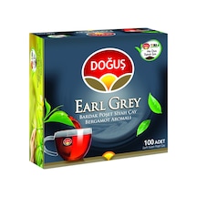 Doğuş Earl Grey Bardak Poşet Çay 100 2 G - Bergamot Aromalı Siyah Çay - 2 Adet Tarı