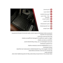 3d Havuzlu Paspas, Honda Jazz 2002-2008 Uyumlu Açık Bej