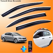 Skoda Octavia A7 Mügen Cam Rüzgarlığı Abs Nikelajlı Cam Rüzgarlığı 2013-2020 4lü +ebrayn 150 Ml Koku