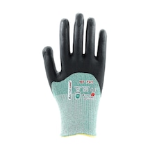 Actıvehand Xf 741 3/4 Nitril D Seviye Kesilme Dirençli İş Güvenliği Eldiveni Siyah